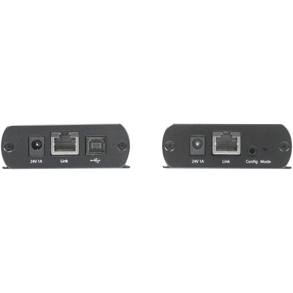 StarTech.com 2 Port USB 2.0 Extender Hub over Cat5e or Cat6 RJ45 Cable - 330ft/100m Metal USB 2.0 Extender Kit - ESD, Powered, 480mbps - Image 3
