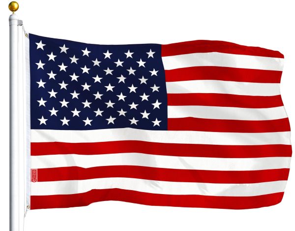 G128 Combo Pack: USA American Flag 3x5 Ft 75D Printed Stars & Irish Shamrock Flag 3x5 Ft 75D Printed - Image 6