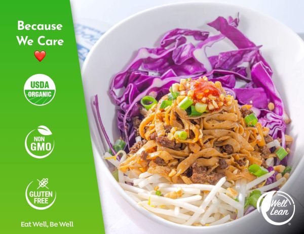 Organic Variety Pack   Premium Shirataki Konjac Pasta   USDA Organic 100% Plant Based Keto Friendly Zero Net Carb Non GMO Ready to Eat Low Calorie Gluten Free Vegan Diet 6 Pack - Image 5