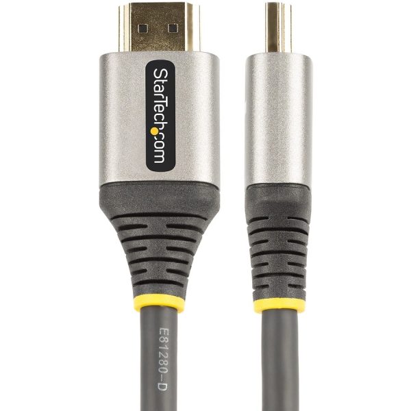 StarTech.com 13ft (4m) Premium Certified HDMI 2.0 Cable, High Speed Ultra HD 4K 60Hz HDMI Cable w/ Ethernet, HDR10, UHD HDMI Monitor Cord - Image 2