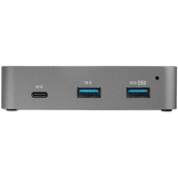StarTech.com 4-Port USB C Hub - USB 3.2 Gen 2 (10 Gbps) - 3x USB-A & 1x USB-C - Powered - Universal Adapter Included - Image 2