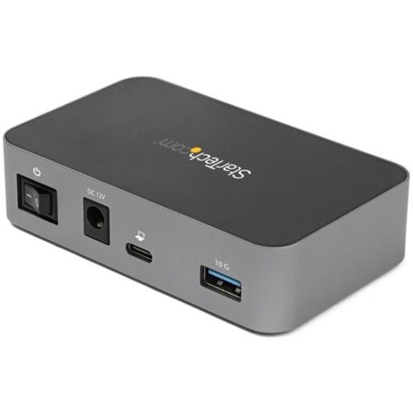 StarTech.com 4-Port USB C Hub - USB 3.2 Gen 2 (10 Gbps) - 3x USB-A & 1x USB-C - Powered - Universal Adapter Included - Image 4
