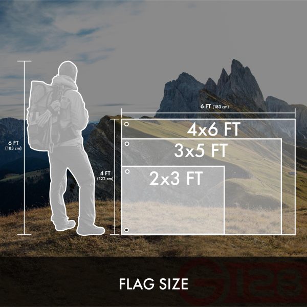 POW MIA Flag 210D Embroidered Polyester 4x6 Ft - Double Sided 2ply - Image 7