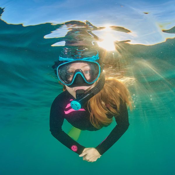 Sport Adult Serene Mask and Dry Snorkel Combo with Reusable Travel Bag - Image 4