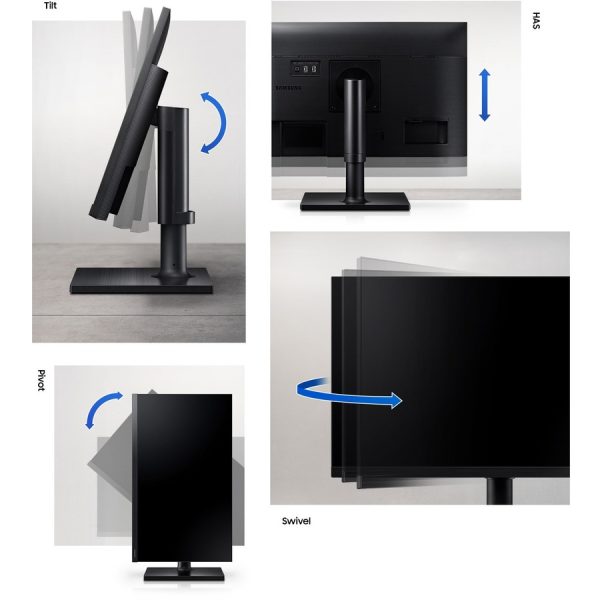 Samsung F27T450FQN 27" Class Full HD LCD Monitor - 16:9 - Black - Image 3