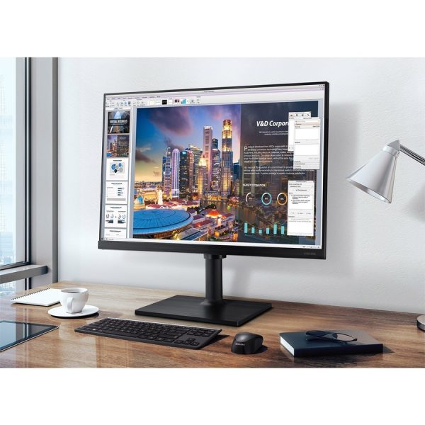 Samsung F27T450FQN 27" Class Full HD LCD Monitor - 16:9 - Black - Image 4