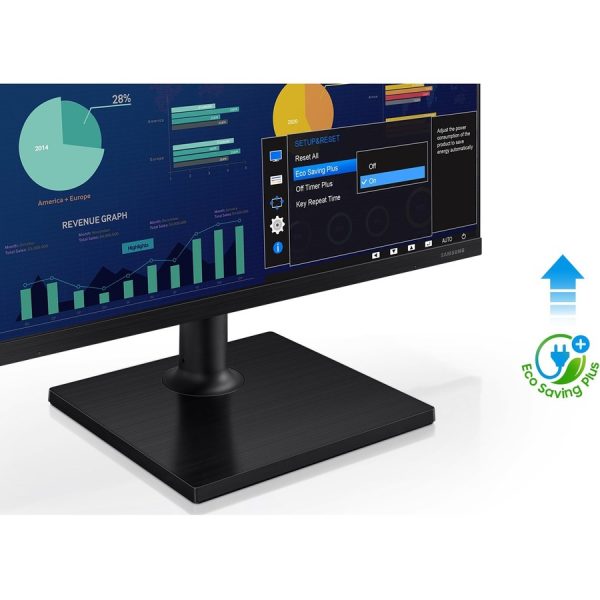 Samsung F27T450FQN 27" Class Full HD LCD Monitor - 16:9 - Black - Image 6