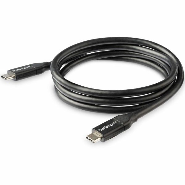 StarTech.com 1m 3 ft USB C to USB C Cable w/ 5A PD - M/M - USB 2.0 - USB-IF Certified - USB Type C Cable - USB C Charging Cable - USB C PD Cable - Image 4