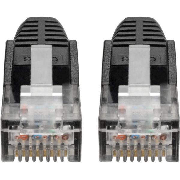 Eaton Tripp Lite Series Cat6 Gigabit Snagless Molded (UTP) Ethernet Cable (RJ45 M/M), PoE, Black, 8 ft. (2.43 m) - Image 4