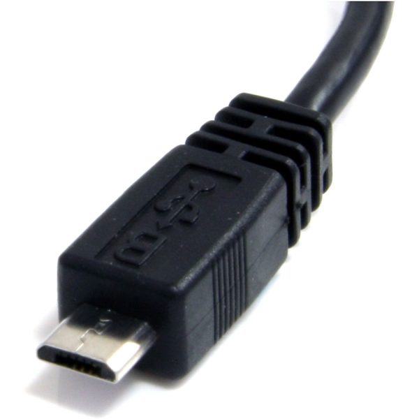 StarTech.com 6in Micro USB Cable - A to Micro B - Image 3