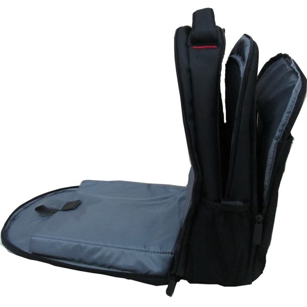 ECO STYLE Tech Pro Carrying Case (Backpack) for 16" to 16.4" iPad Notebook - Red, Black - Image 6
