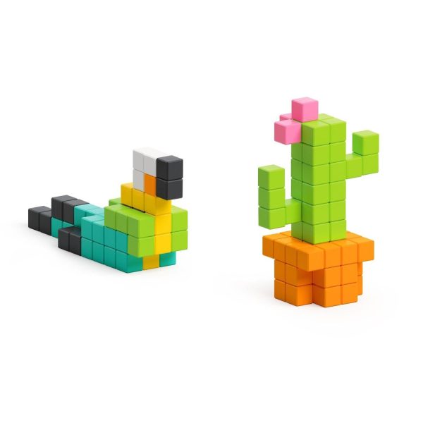 PIXIO-400 Magnetic Blocks in 10 Colors +Free App - Image 7