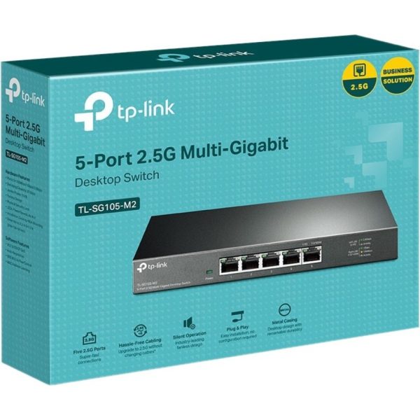 TP-Link TL-SG105-M2 - 5-Port Multi-Gigabit Unmanaged Network Switch - Image 4