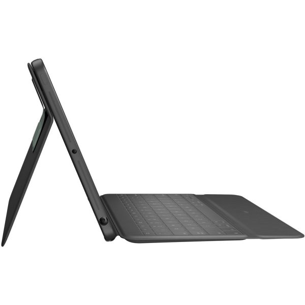 Logitech Rugged Folio Rugged Keyboard/Cover Case (Folio) Apple, Logitech iPad (7th Generation), iPad (8th Generation), iPad (9th Generation) Tablet - Graphite - Image 6