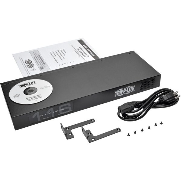 Eaton Tripp Lite Series NetCommander 16-Port Cat5 KVM over IP Switch - 1 Remote + 1 Local User, 1U Rack-Mount, TAA - Image 2