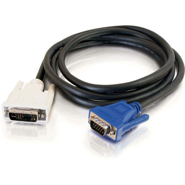 C2G 6.6ft DVI to VGA Video Adapter Cable - DVI-A to HD15 VGA - M/M - Image 2