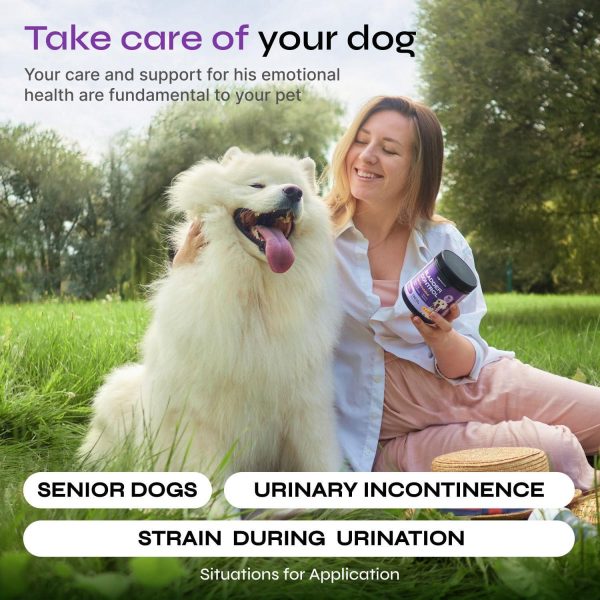 Dog UTI Treatment   Bladder Control Chews   Dog Cranberry Supplement for Urinary Tract Incontinence Kidney Health   Cranberry D Mannose Soft Treats for Healthy Bladder   Immune Support   All Breeds - Image 4