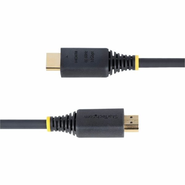 StarTech.com 3ft (0.9m) Premium Certified High Speed HDMI Cable, 4K 60Hz/1440p 144Hz, 18Gbps, UHD HDMI 2.0 Cord, TPE Jacket - Image 4