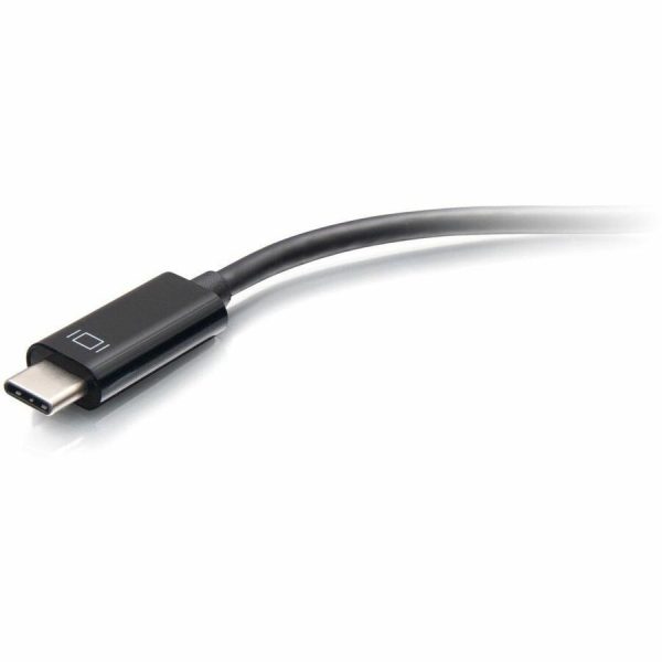 C2G USB-C to HDMI Audio/Video Adapter Converter - 4K 60Hz - Black - Image 3