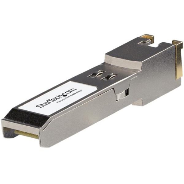StarTech.com HPE JL563A Compatible SFP+ Module - 10GBASE-T - 10GE Gigabit Ethernet SFP+ to RJ45 Cat6/Cat5e - 30m - Image 2