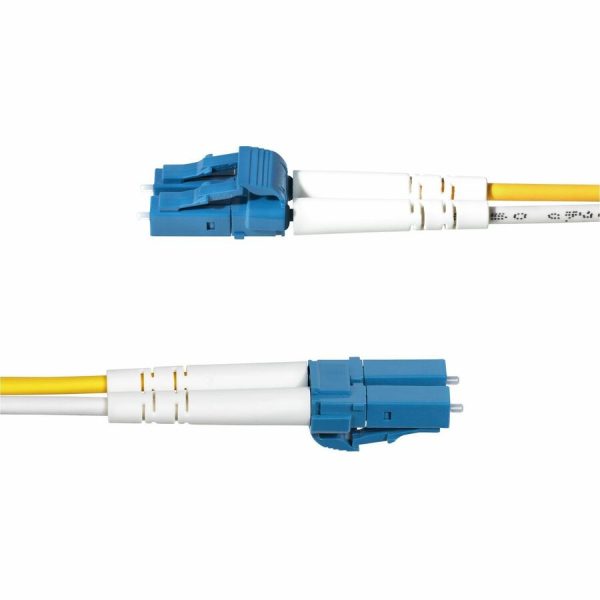 StarTech.com 20m (65.6ft) LC to LC (UPC) OS2 Single Mode Duplex Fiber Optic Cable, 9/125, 100G, Low Insertion Loss, LSZH Fiber Jumper Cord - Image 3