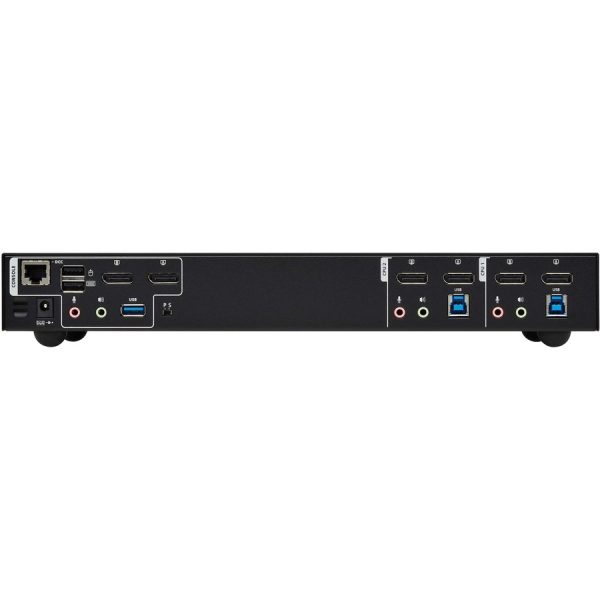 Eaton Tripp Lite Series 2-Port DisplayPort Dual-Display KVM Switch - 4K 60 Hz, USB 3.2 Gen 1, HDCP 2.2, USB Sharing - Image 7