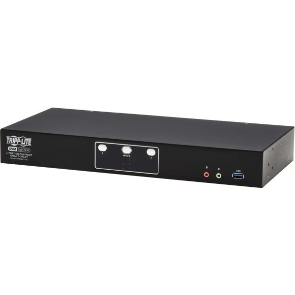 Eaton Tripp Lite Series 2-Port DisplayPort Dual-Display KVM Switch - 4K 60 Hz, USB 3.2 Gen 1, HDCP 2.2, USB Sharing - Image 9