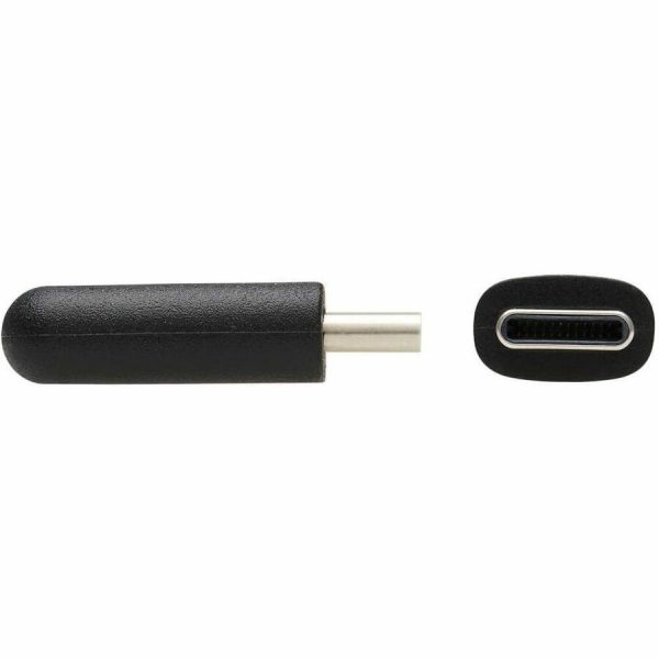 Eaton Tripp Lite Series USB-C Cable (M/M) - USB 2.0, Right-Angle Plug, Black, 1 m (3.3 ft.) - Image 3