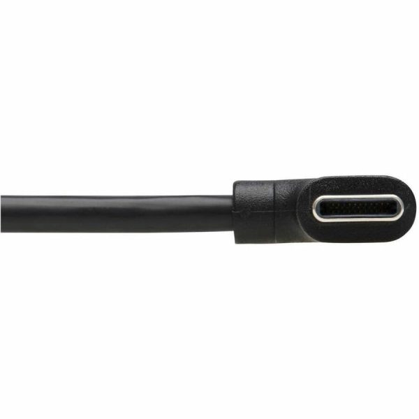 Eaton Tripp Lite Series USB-C Cable (M/M) - USB 2.0, Right-Angle Plug, Black, 1 m (3.3 ft.) - Image 4