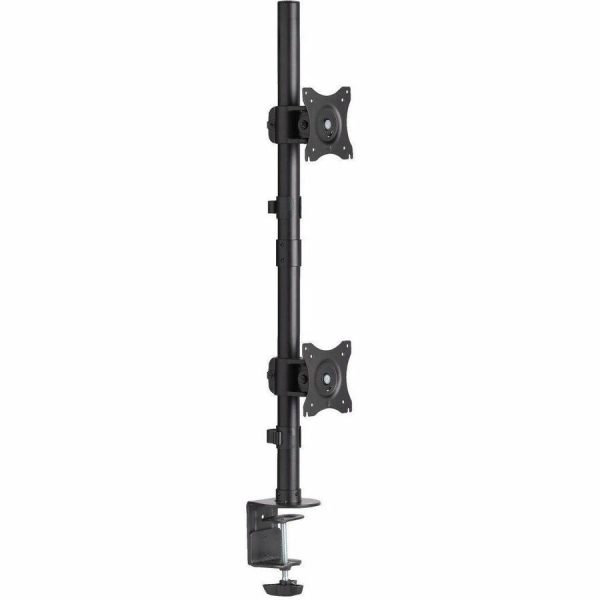 Eaton Tripp Lite Series Dual Vertical Flat-Screen Desk Stand/Clamp Mount, 15 in. to 27 in. Flat-Screen Displays - Image 2