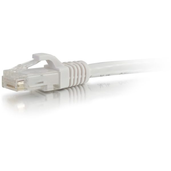 C2G 6ft Cat6a Snagless Unshielded (UTP) Ethernet Cable - Cat6a Network Patch Cable - PoE - White