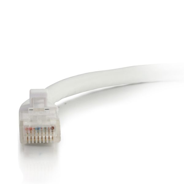 C2G 6ft Cat6a Snagless Unshielded (UTP) Ethernet Cable - Cat6a Network Patch Cable - PoE - White - Image 2