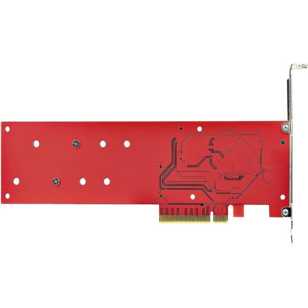 StarTech.com Dual M.2 PCIe SSD Adapter Card, x8 / x16 Dual NVMe or AHCI M.2 SSD to PCI Express 4.0, Up to 7.8GBps/Drive, For 2242/2260/2280/22110mm PCIe M-Key M2 SSDs, Bifurcation Required - PC/Linux Compatible - Image 6