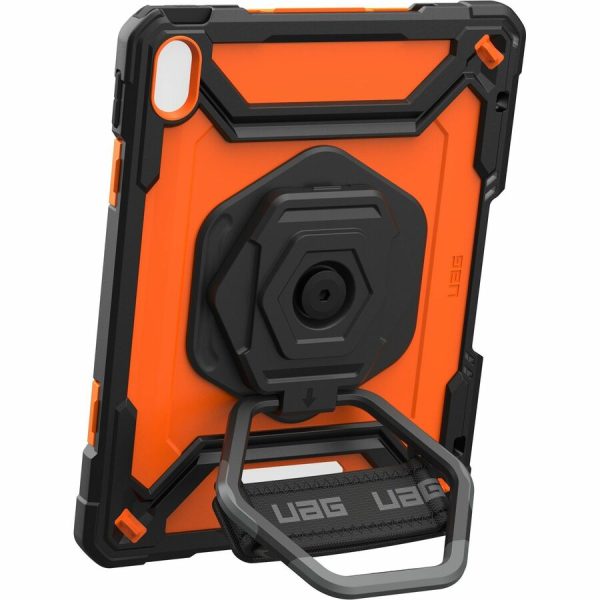 Urban Armor Gear Plasma Rugged Carrying Case for 10.9" Apple iPad (10th Generation) iPad - Black/Orange - Image 2