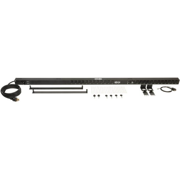 Eaton 2.9kW Single-Phase Switched PDU, LX Platform, Outlet Monitoring, 120V Outlets (24 NEMA 5-15/20R), L5-30P Plug, 0U, TAA - Image 4