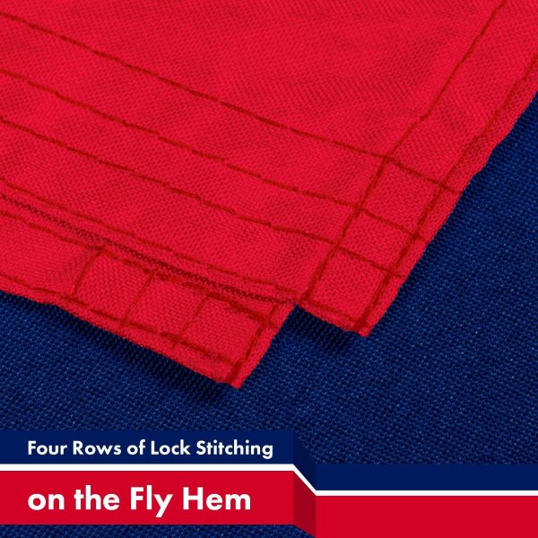 Norway Norwegian Flag 3x5 Ft 2-Pack 150D Printed Polyester By G128 - Image 5