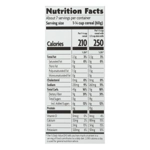 Nature's Path Organic Flax Plus Raisin Bran Cereal - Case of 12 - 14 oz.