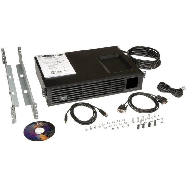 Eaton Tripp Lite Series SmartPro 120V 1kVA 800W Line-Interactive Sine Wave UPS, 2U Rack/Tower, Network Card Options, LCD, USB, DB9, 6 Outlets - Image 4