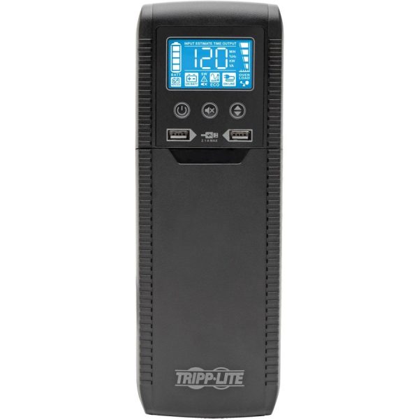 Eaton Tripp Lite Series Line Interactive UPS with USB and 10 Outlets - 120V, 1300VA, 720W, 50/60 Hz, AVR, ECO Series, ENERGY STAR V2.0 - Image 4