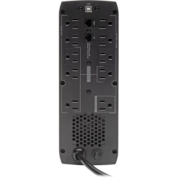 Eaton Tripp Lite Series Line Interactive UPS with USB and 10 Outlets - 120V, 1300VA, 720W, 50/60 Hz, AVR, ECO Series, ENERGY STAR V2.0 - Image 5