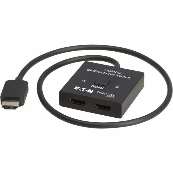 Eaton Tripp Lite Series 2x1 Bi-Directional HDMI Switch - 4K 60 Hz, HDR, HDCP Passthrough - Image 3