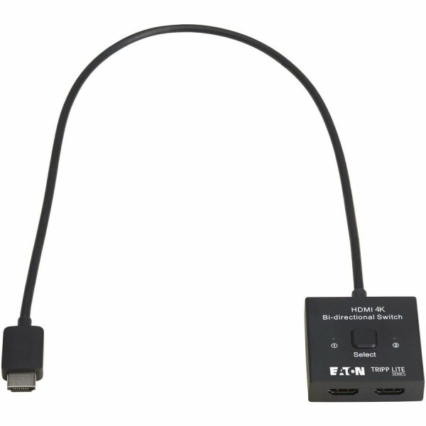 Eaton Tripp Lite Series 2x1 Bi-Directional HDMI Switch - 4K 60 Hz, HDR, HDCP Passthrough - Image 4