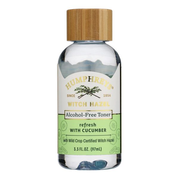 Humphreys Homeopathic Remedies - Witch Hazel Toner Af Cucu - Case of 12-3.3 FZ