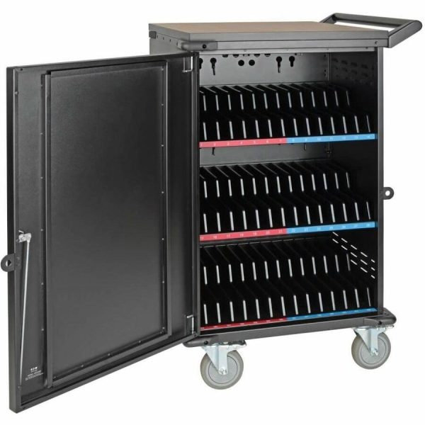 Eaton Tripp Lite Series 45-Device AC Mobile Charging Cart - Laptops and Chromebooks, 120V, NEMA 5-15P, 10 ft. (3.05 m) Cord, Black - Image 2