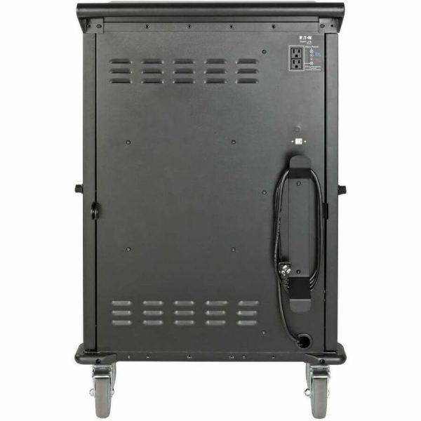 Eaton Tripp Lite Series 45-Device AC Mobile Charging Cart - Laptops and Chromebooks, 120V, NEMA 5-15P, 10 ft. (3.05 m) Cord, Black - Image 11