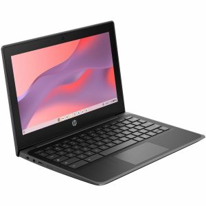 HP Fortis G10 11.6" Touchscreen Chromebook - HD - Intel N-Series N100 - 4 GB - 32 GB Flash Memory - English Keyboard - Jack Black