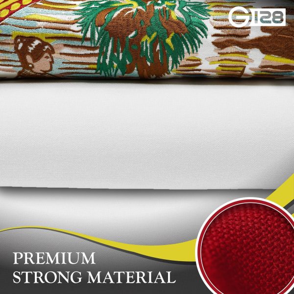 G128 2 Pack: Florida FL State Flag | 4x6 Ft | StormFlyer Series Embroidered 220GSM Spun Polyester | Embroidered Design, Indoor/Outdoor, Brass Grommets, Heavy Duty, All Weather - Image 7