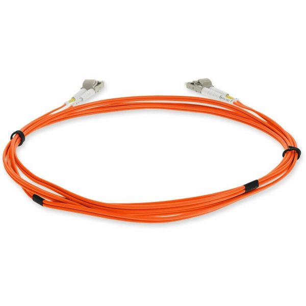 AddOn 3m LC (Male) to LC (Male) Orange OM3 Duplex Fiber OFNR (Riser-Rated) Patch Cable - Image 4