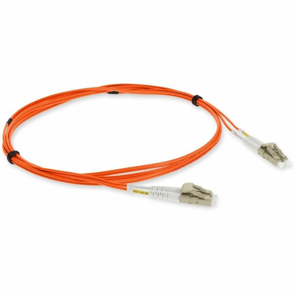 AddOn 3m LC (Male) to LC (Male) Orange OM3 Duplex Fiber OFNR (Riser-Rated) Patch Cable - Image 7