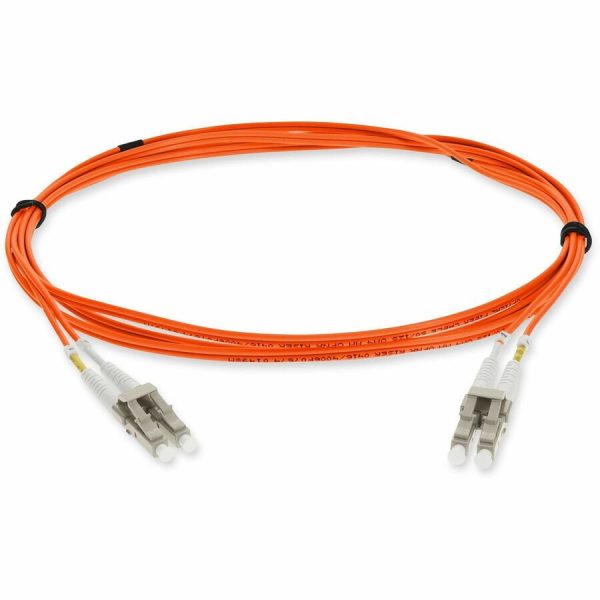 AddOn 3m LC (Male) to LC (Male) Orange OM3 Duplex Fiber OFNR (Riser-Rated) Patch Cable - Image 8